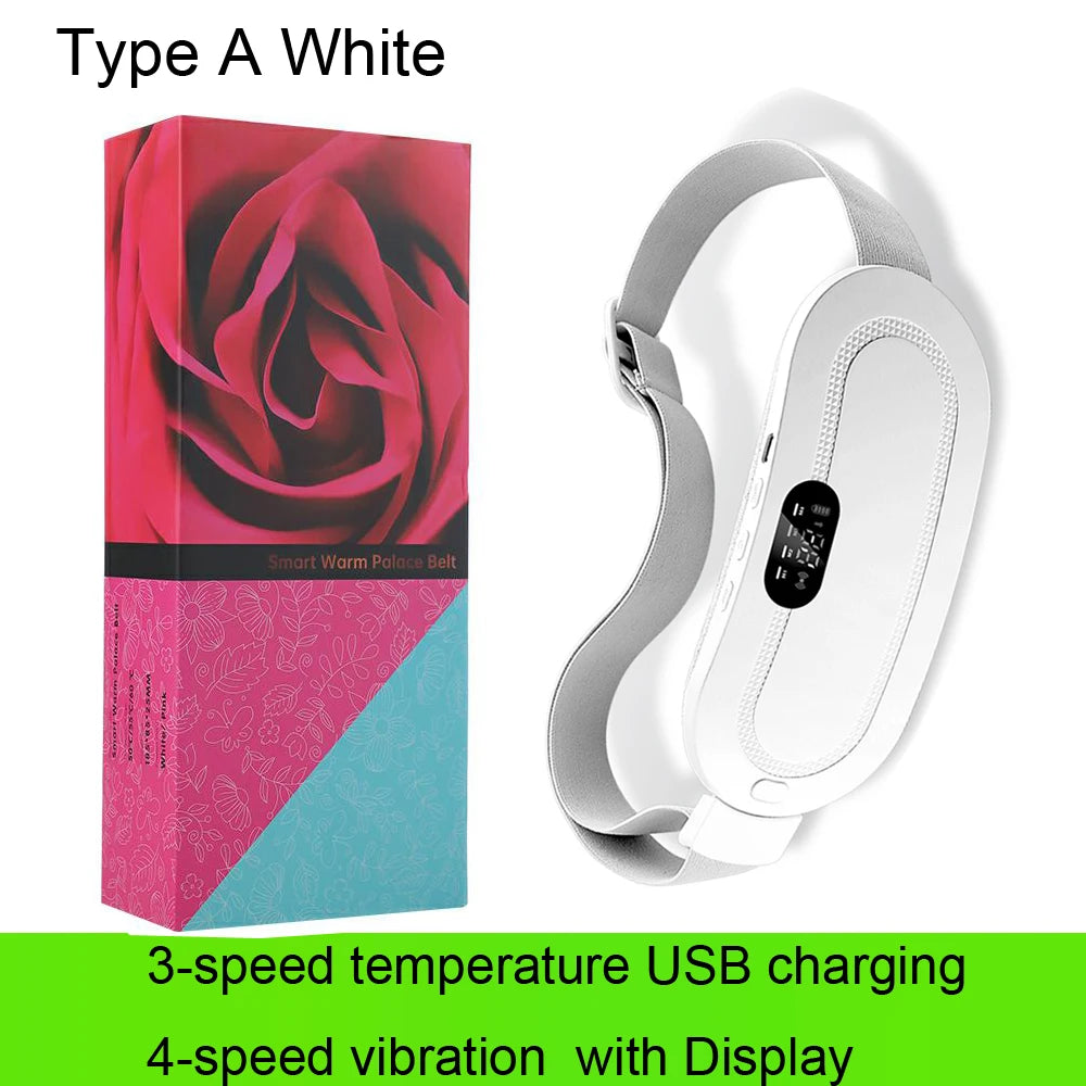 Smart Menstrual Heating & Massager Belt – Pain & Cramp Relief Device