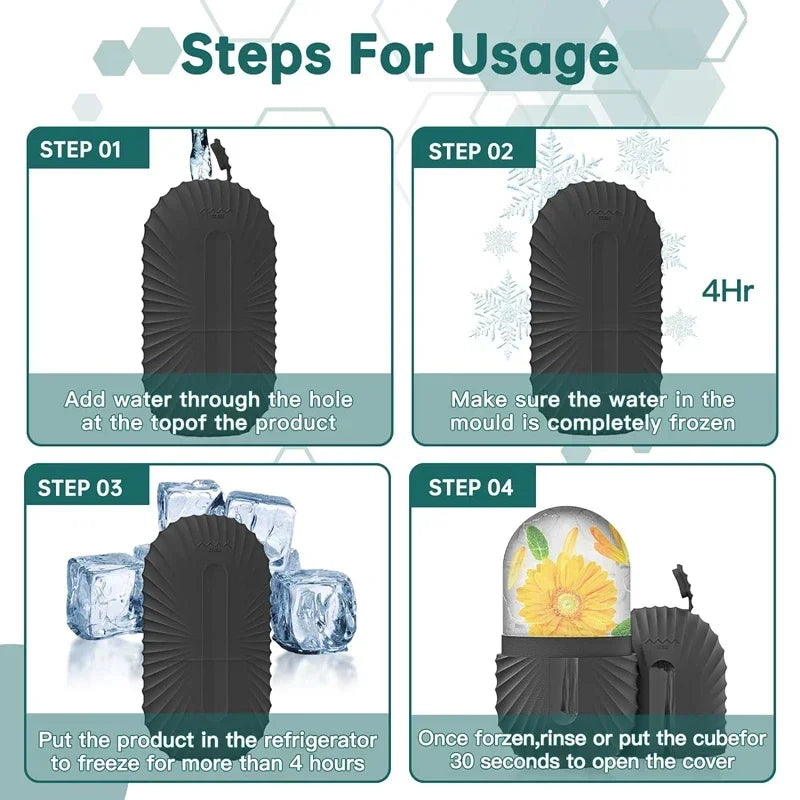 Ice Facial Roller & Eye Puffiness Reducer