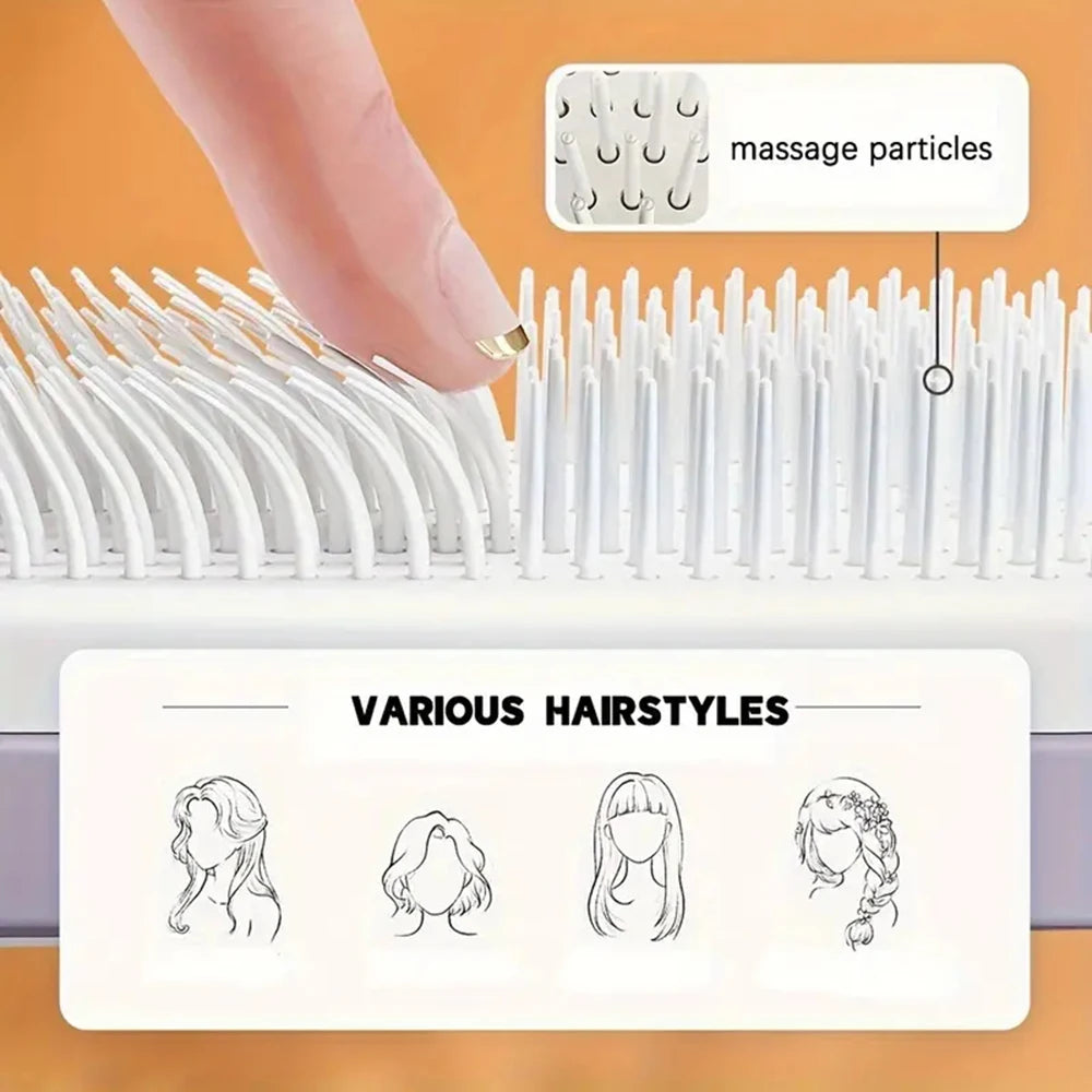 Self-Cleaning Scalp Massage Brush