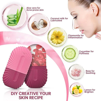 Ice Facial Roller & Eye Puffiness Reducer