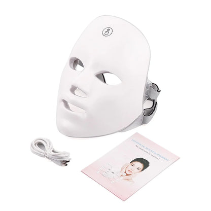 Advanced 7-Color LED Mask for Skin Therapy & Rejuvenation